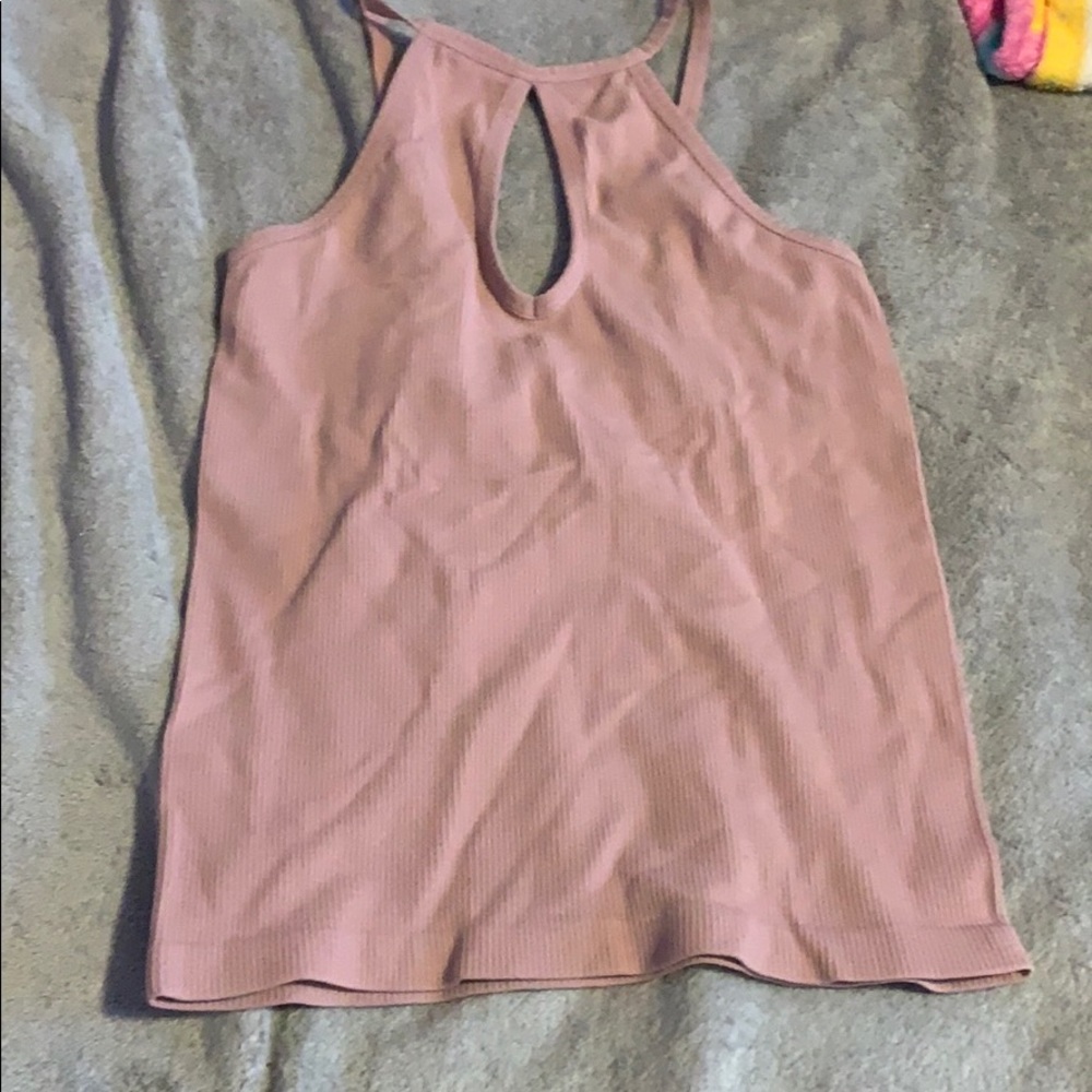 Pink tank top
